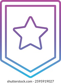Bookmark vector icon. Can be used for printing, mobile and web applications.