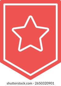 Bookmark vector icon. Can be used for printing, mobile and web applications.