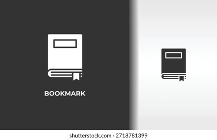Lesezeichen, Vektorsymbol, Symbol oder Logo-Zeichen, einzelne Symbolgrafik