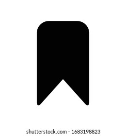 Icono de vector marcador en fondo blanco