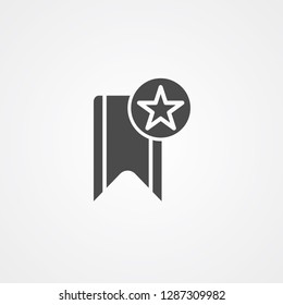 Bookmark vector icon sign symbol