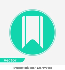 Bookmark vector icon sign symbol