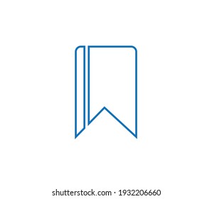 Bookmark vector icon sign symbol