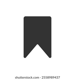 Bookmark vector icon sign symbol. Instagram Save Icon Isolated On White Background. Bookmark Symbol Modern Simple Vector For Web Site Or Mobile App