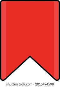 Bookmark Vector icon that can easily modify or edit

