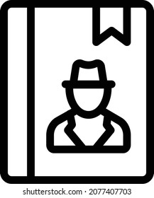 bookmark vector illustration isolated on a transparent background . colour vector icons for concept or web graphics.