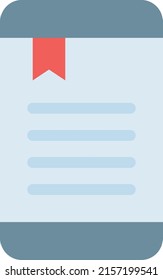 bookmark  Vector illustration on a transparent background. Premium quality symmbols. Line Color vector icons for concept and graphic design. 
