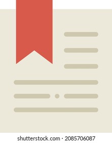 bookmark-1 icon vector illustration logo style