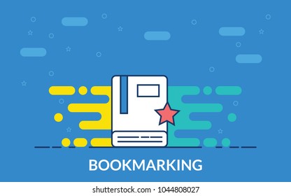 bookmarking vector icon