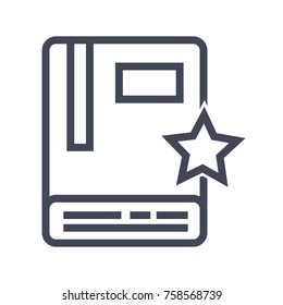 bookmarking vector icon