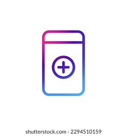 Bookmarks icon with gradient purple effect.
