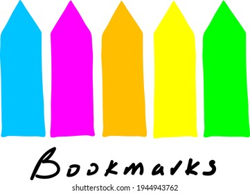 bookmarks tags colors sticky notes