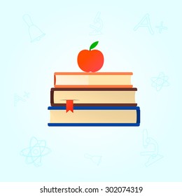 Books with apple