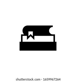 books black and white icon