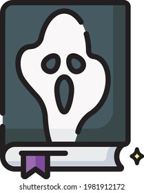 Books color black  outline icons