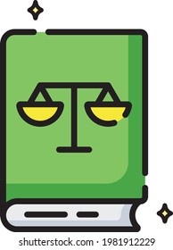 Books color black  outline icons