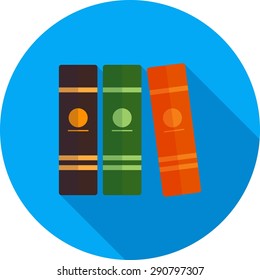 Books, contacts, phone icon vector image. Can also be used for mobile apps, phone tab bar and settings. Suitable for use on web apps, mobile apps and print media