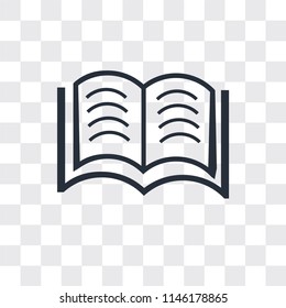 Books couple vector icon isolated on transparent background, Books couple logo concept