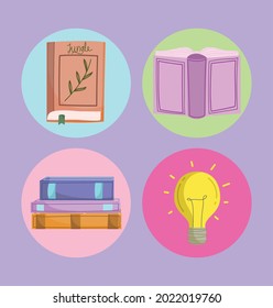 books creativity and imagination set
