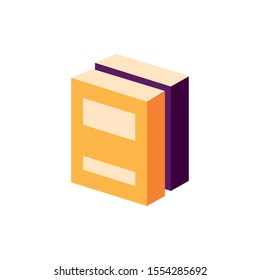 Books design, Education literature read library school university and learning theme Vector illustration