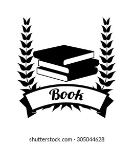 Books digital design, vector illustration 10 eps graphic