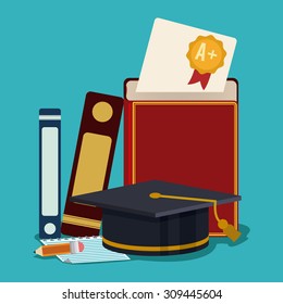Books digital design, vector illustration eps 10.