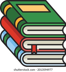 Libros, educación, libro, estudio, lectura, escuela, ícono de aprendizaje