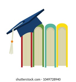 Books. Educational. Vector illustration