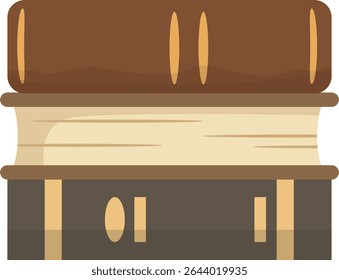 Books and E-reader Library Bookshelf Reading Graphic Illustration and Vector Elements