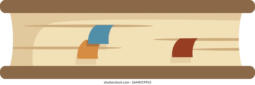 Books and E-reader Library Bookshelf Reading Graphic Illustration and Vector Elements
