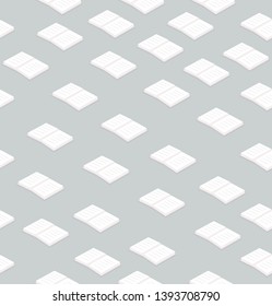 books  flat design seamless pattern