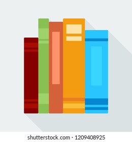 Books flat icon