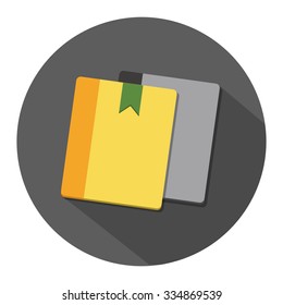Books flat icon