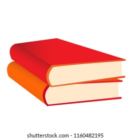 Books graphic trendy vector design for education illustration.