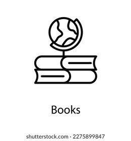 books icon design stock illustration