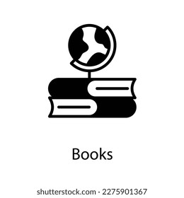 books icon design stock illustration