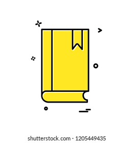 Books icon design vector