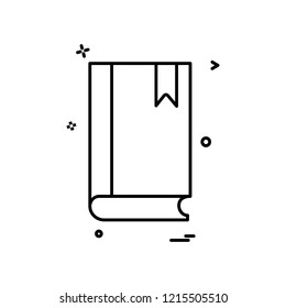 Books icon design vector
