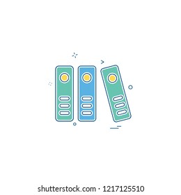 Books icon design vector