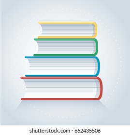 books icon design vector illustration, education concepts