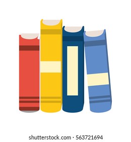 books icon image full color vector illustration design 
