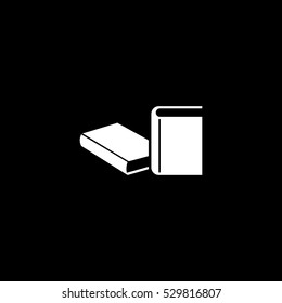 books icon, isolated, white background