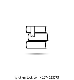 Books. Icon in a linear style.