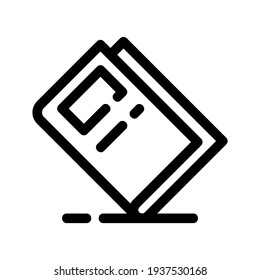 books icon or logo isolated sign symbol vector illustration - high quality black style vector icons
