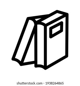 books icon or logo isolated sign symbol vector illustration - high quality black style vector icons
