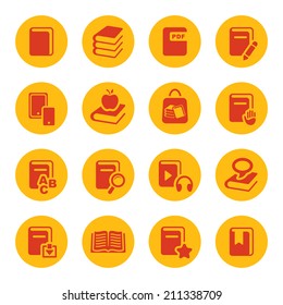 Books icon set