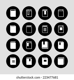 books icon set