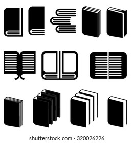 Books. Icon set