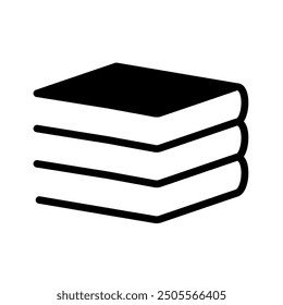 Conjunto de iconos de libros. Icono de libro	