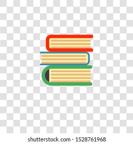 books icon sign and symbol. books color icon for website design and mobile app development. Simple Element from education elements collection for mobile concept and web apps icon.